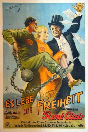 Es lebe die Freiheit poster