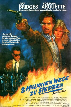 8 Millionen Wege zu sterben poster