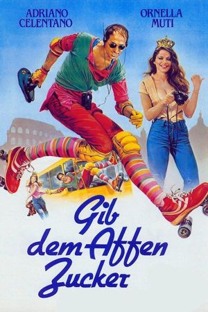 Gib dem Affen Zucker poster