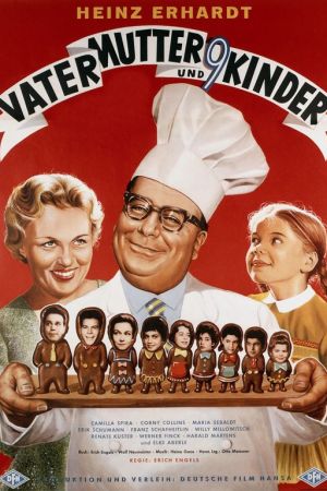 Vater, Mutter und neun Kinder poster