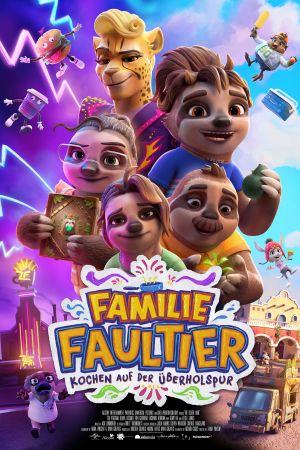 Familie Faultier - Kochen auf der Überholspur poster